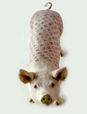 tattooed pig skin for sale louis vuitton|delvoye pig tattoos.